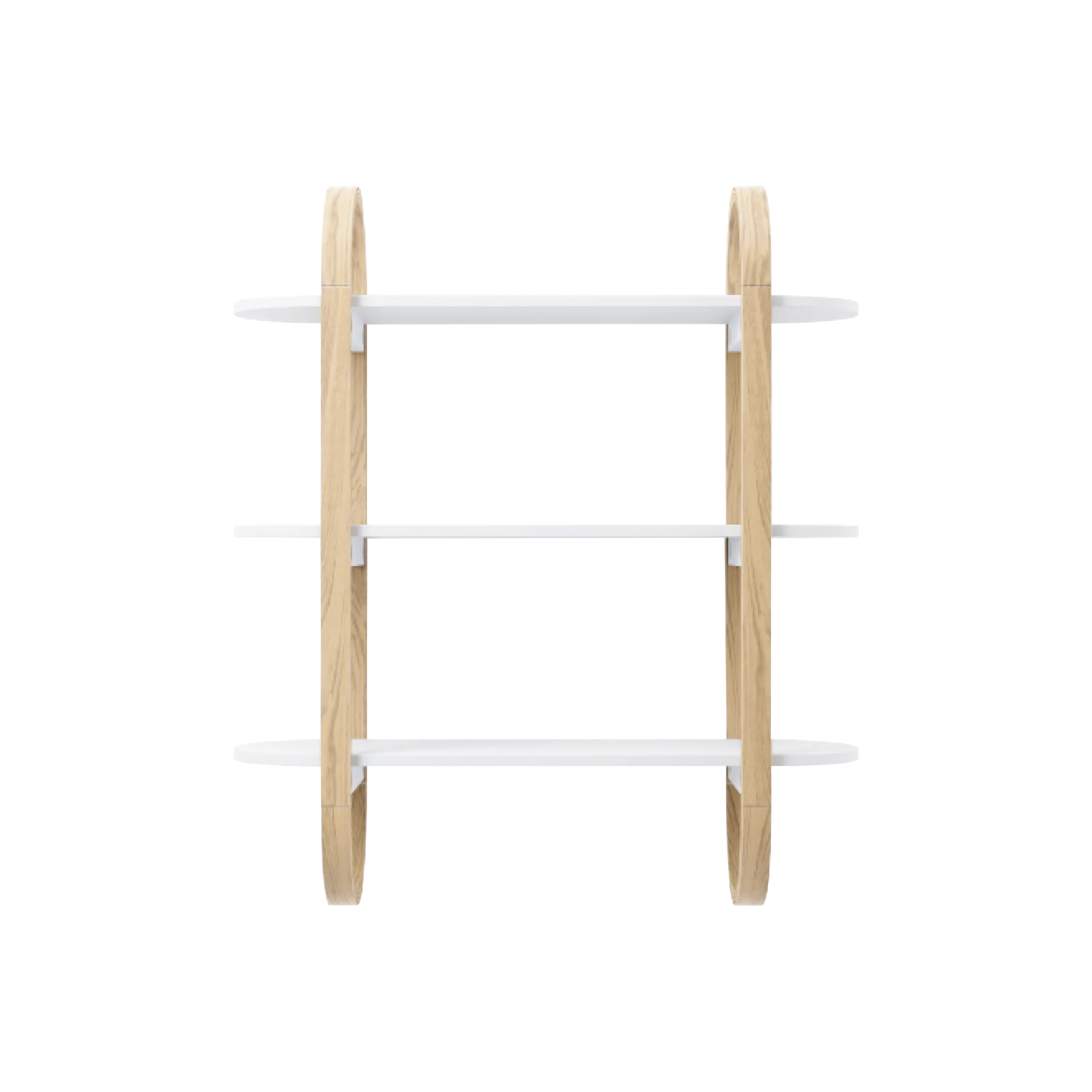 Umbra Etagère BELLWOOD coloris pin et blanc - 4MURS