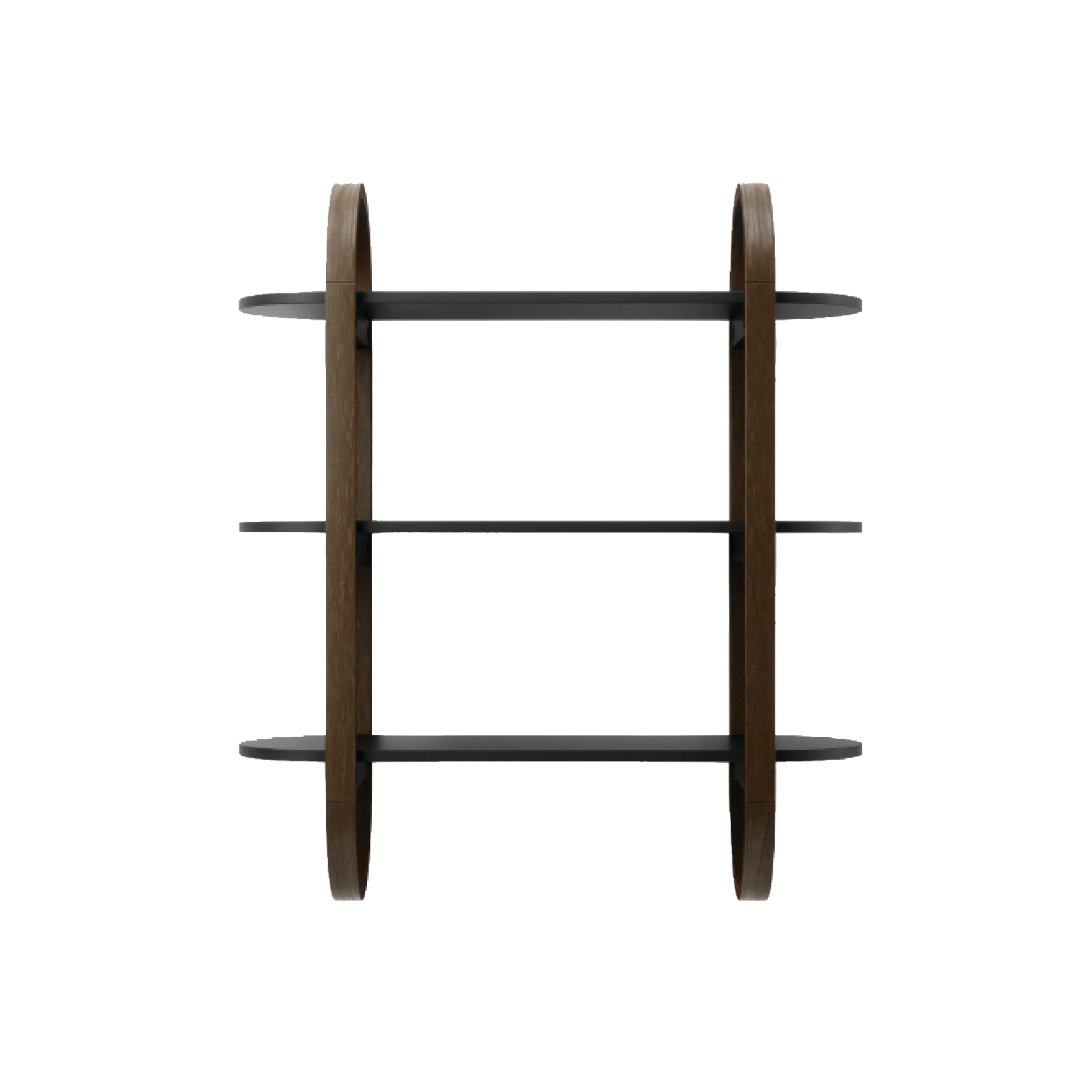 Umbra Etagère BELLWOOD coloris noir et noyer - 4MURS