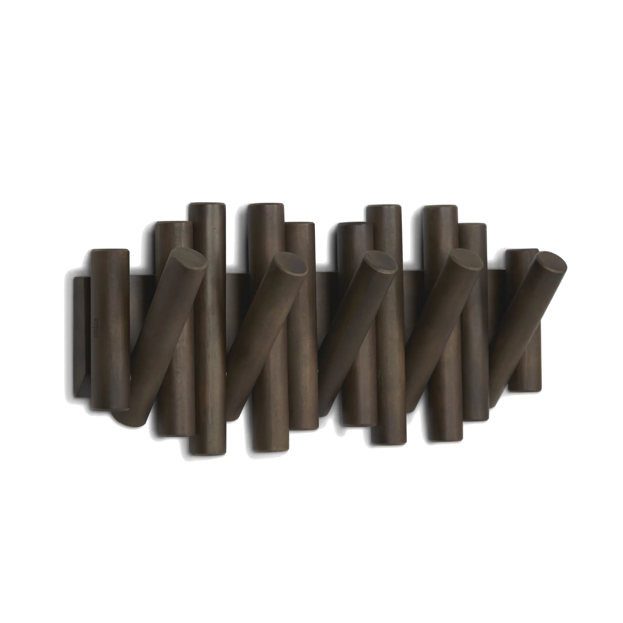 Umbra Patère PICKET coloris noyer - 4MURS