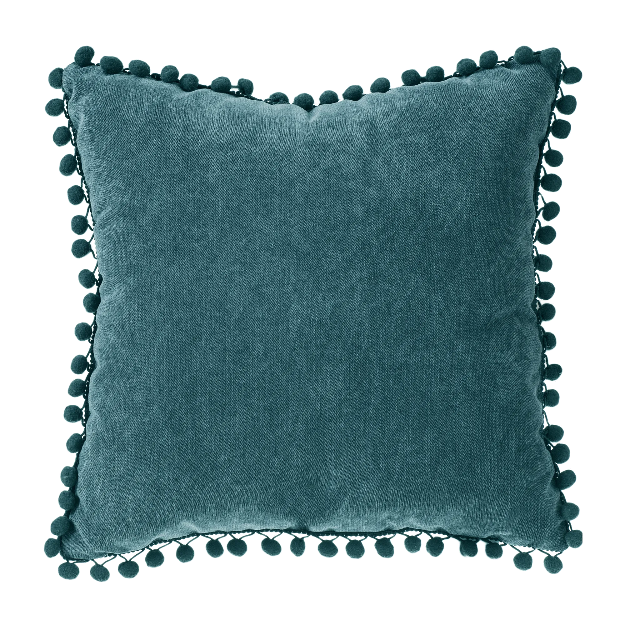 Coussin BOMMEL coloris vert canard 40 x 40 cm - 4MURS