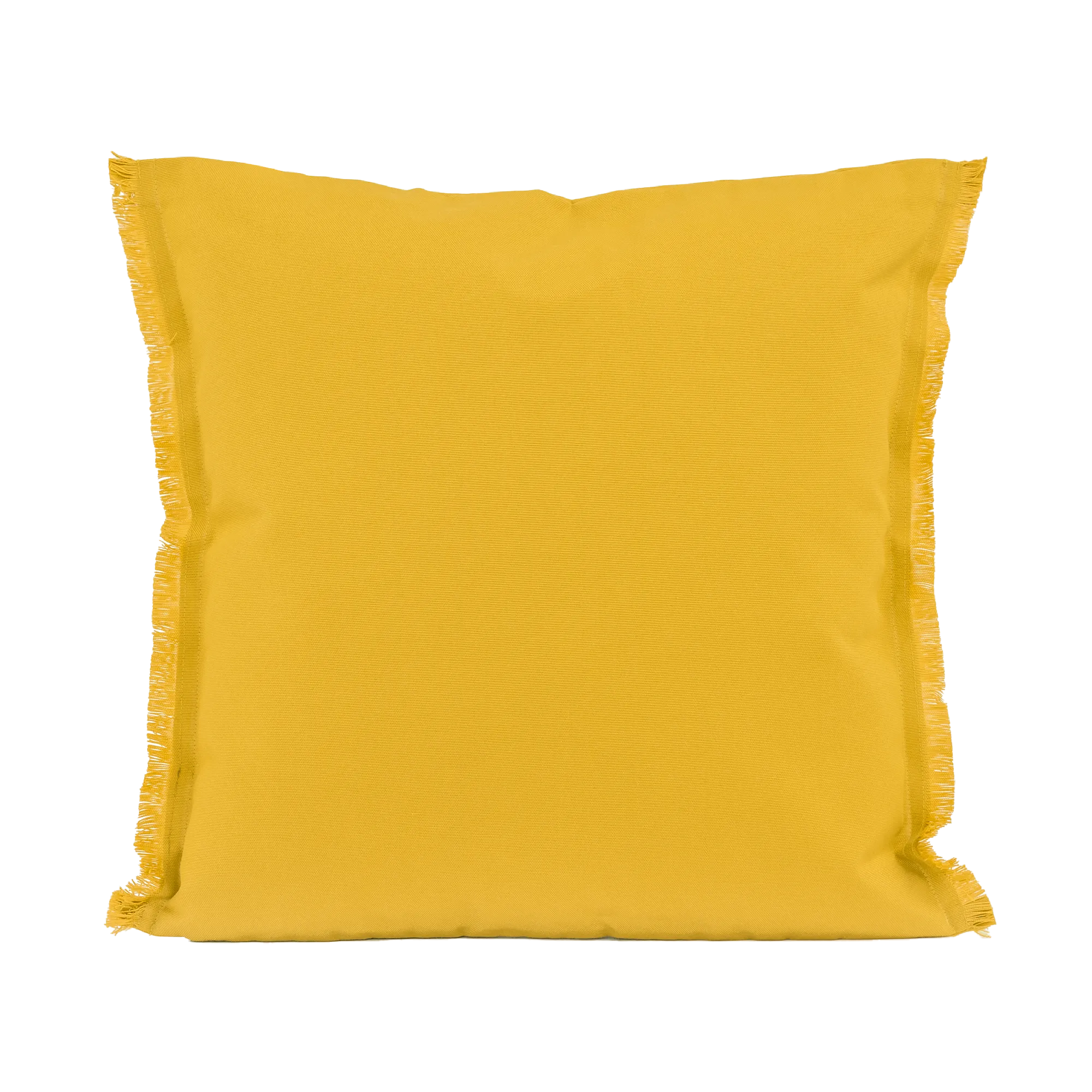 Haomy Housse de coussin BIMINI coloris curry 45 x 45 cm - 4MURS