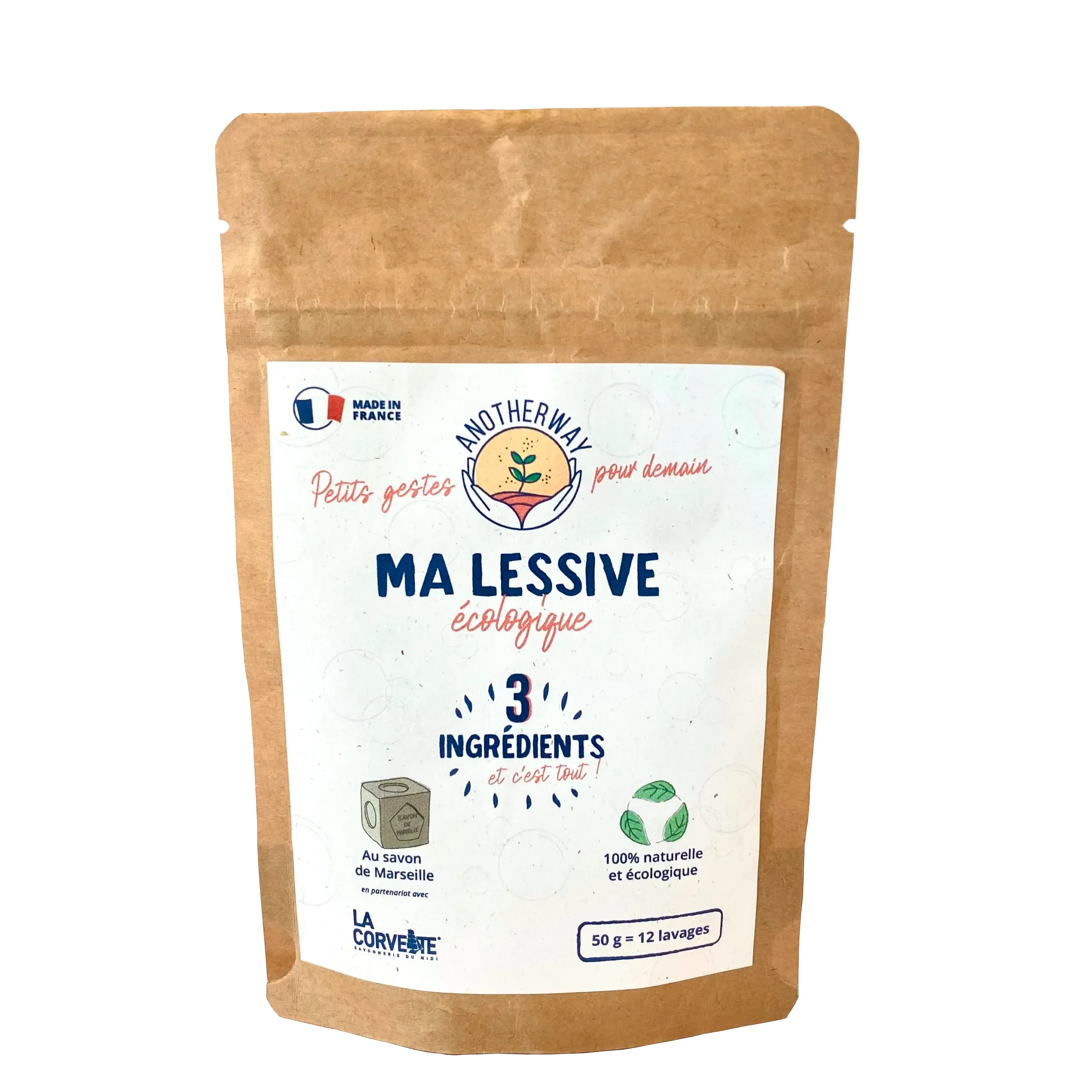 ANOTHER WAY Lessive RECHARGE LESSIVE coloris brun - 4MURS