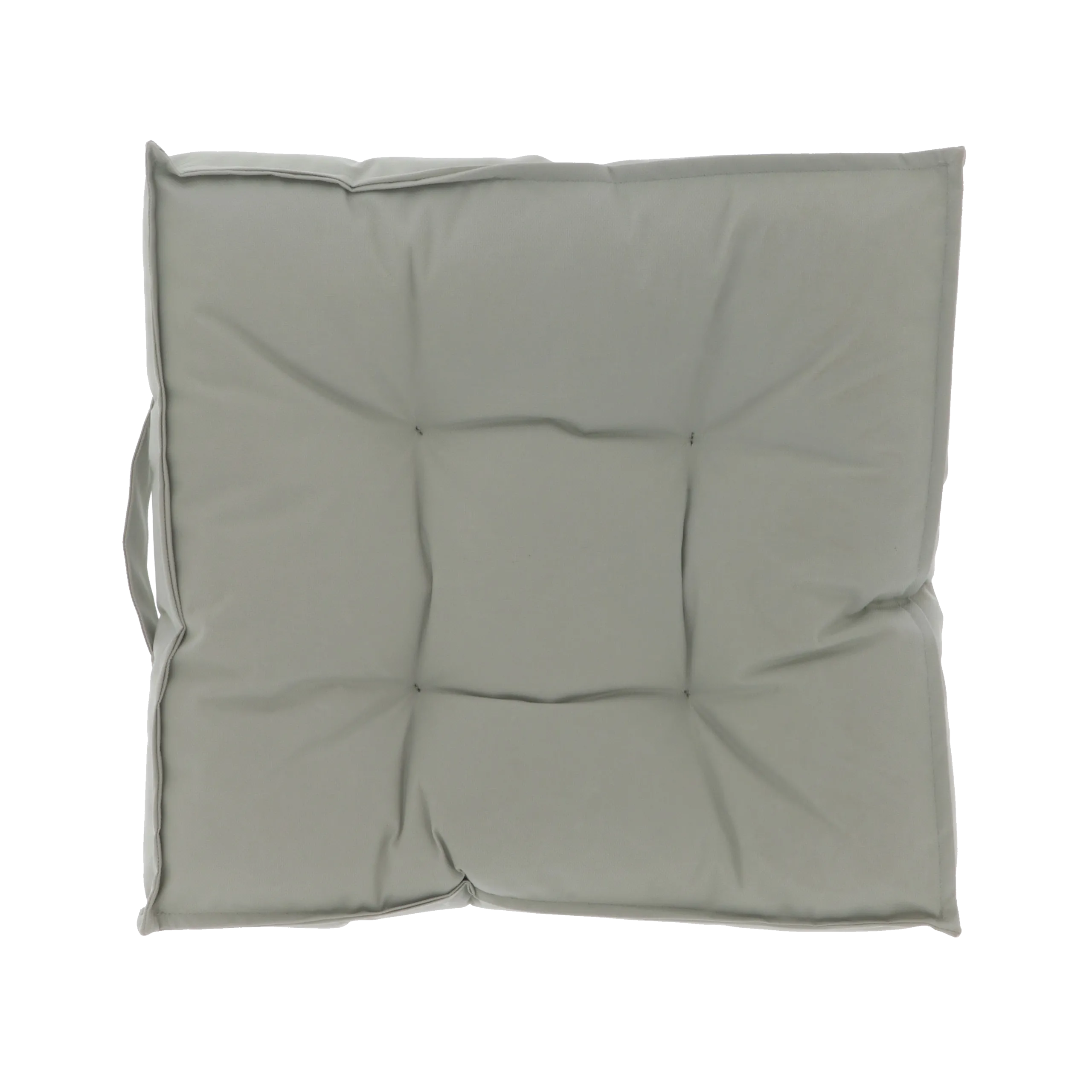 Coussin de sol UNIK coloris gris 43 x 43 cm - 4MURS