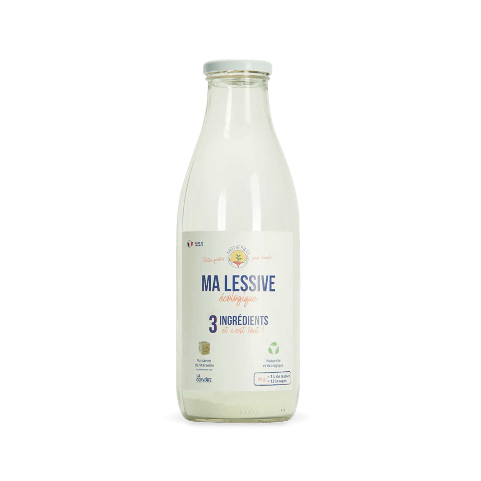 ANOTHER WAY Lessive BOUTEILLE DE LESSIVE transparent - 4MURS