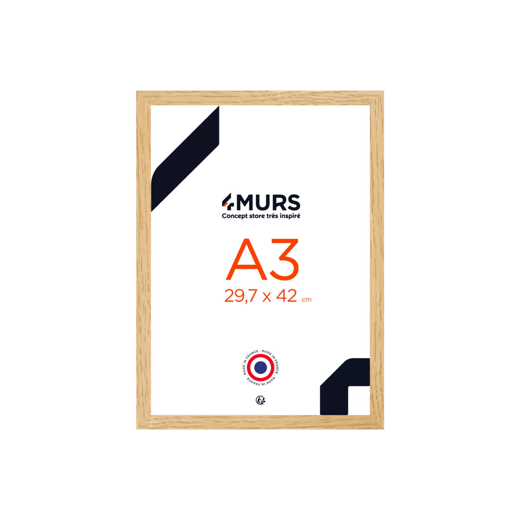 4MURS Cadre photo CHÊNE 29,7 x 42 cm - 4MURS