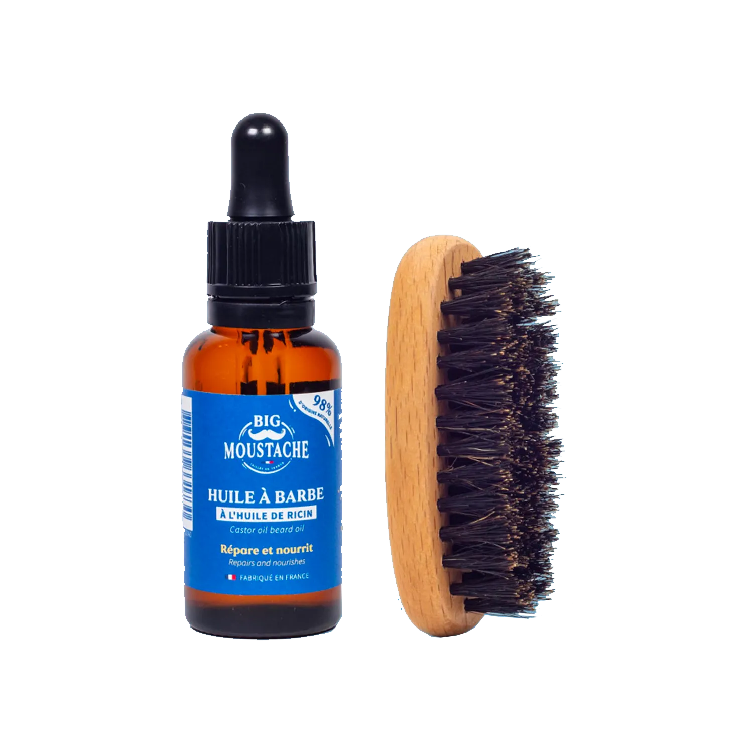 Big Moustache Soin barbe KIT INDISPENSABLE DU BARBU - 4MURS