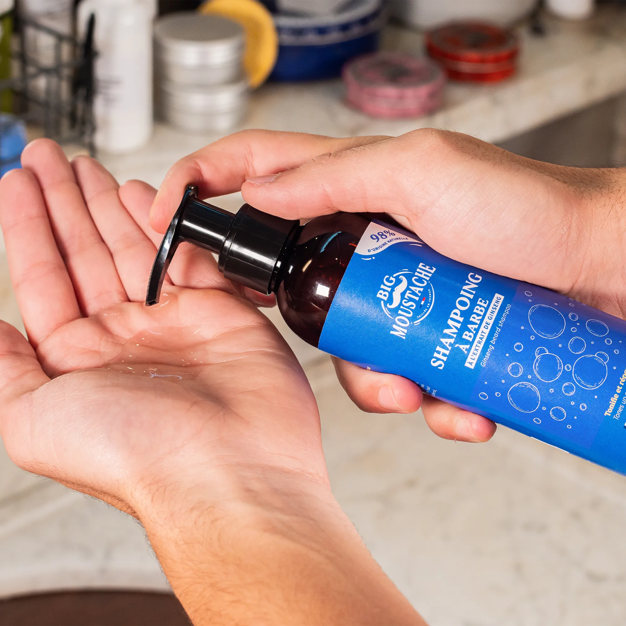Big Moustache Soin barbe SHAMPOING - 4MURS
