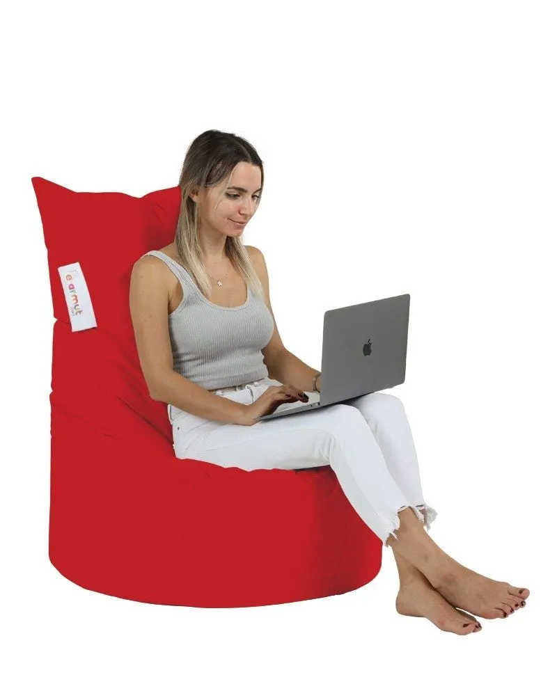Atelier Del Sofa Garden Bean Bag - Imperméable, rouge