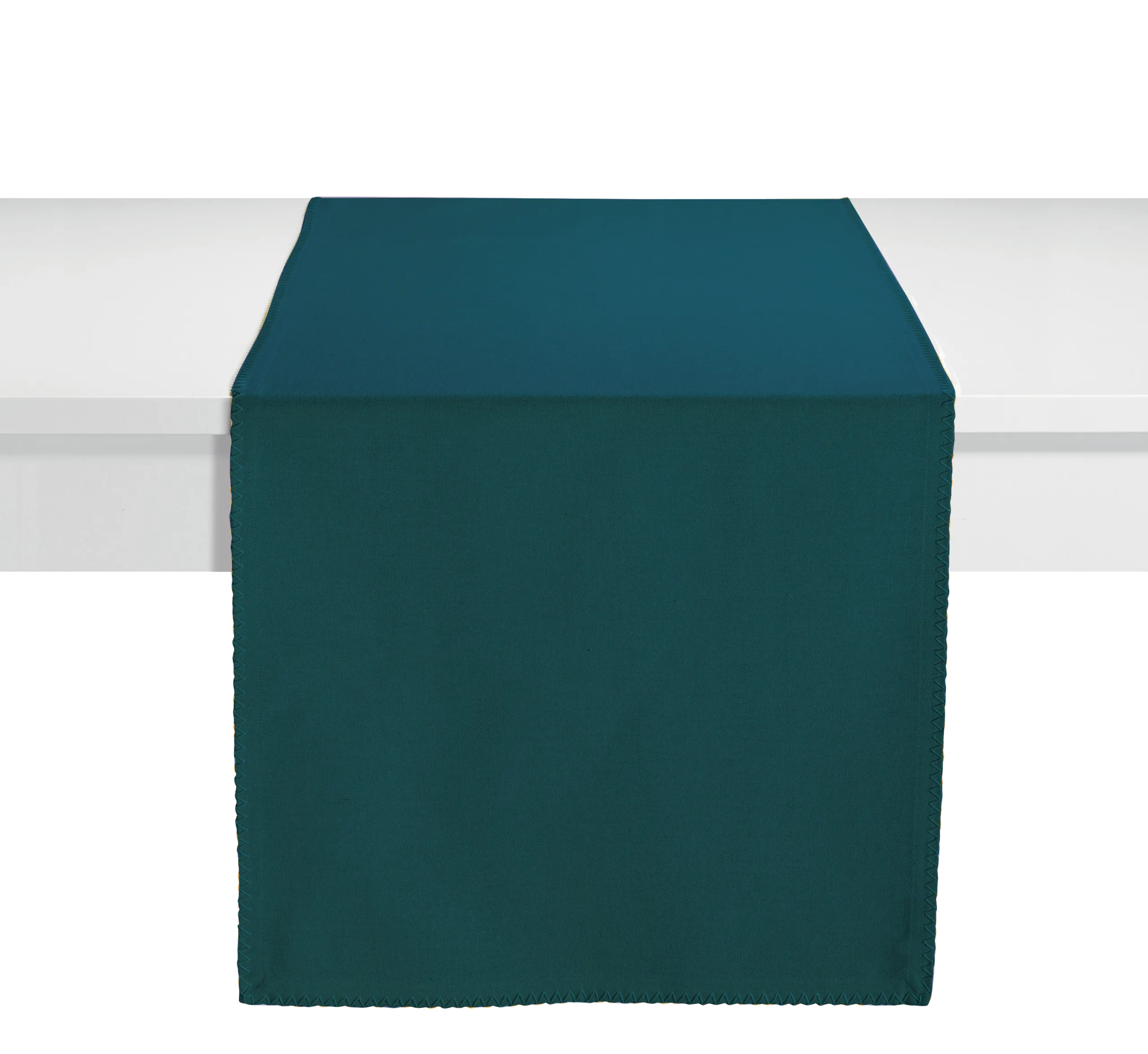 WINKLER Chemin de table DELIA bleu canard 45 x 170 cm - 4MURS