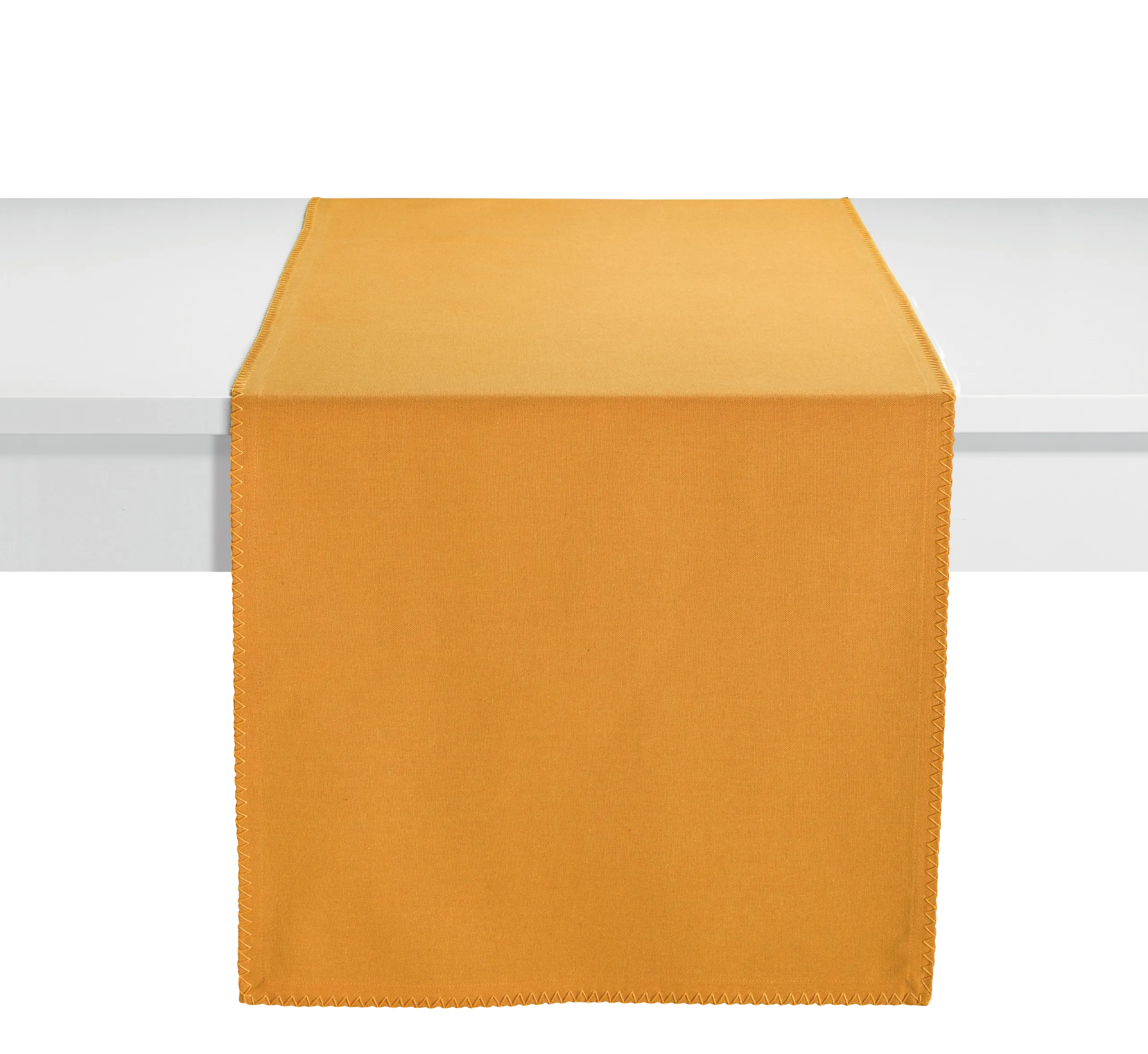 WINKLER Chemin de table DELIA jaune safran 45 x 170 cm - 4MURS