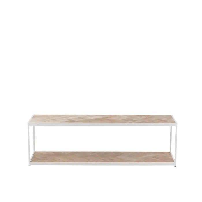 Zagora, table basse moderne, bois naturel