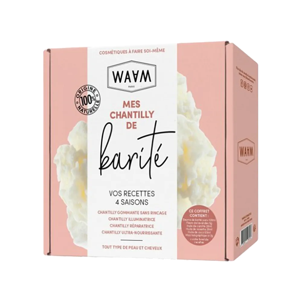 WAAM Coffret cosmétique MES CHANTILLY DE KARITE 4 SAISONS karite