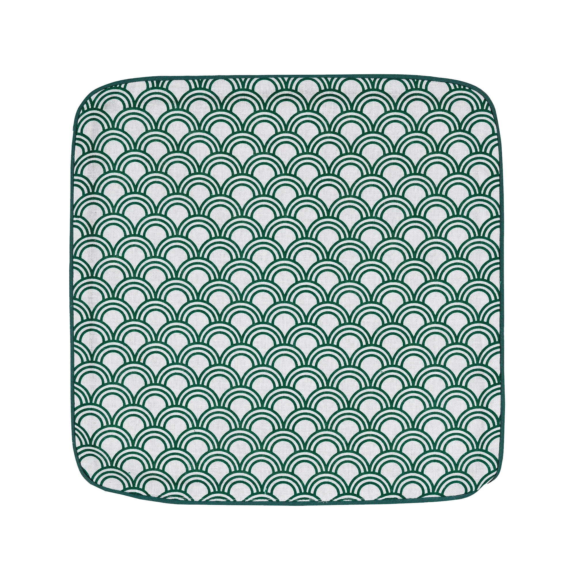 Housse de coussin IBIZA coloris vert 40 x 40 cm - 4MURS