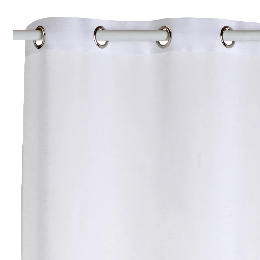 Voilage LILOU coloris blanc 140 x 260 cm - 4MURS