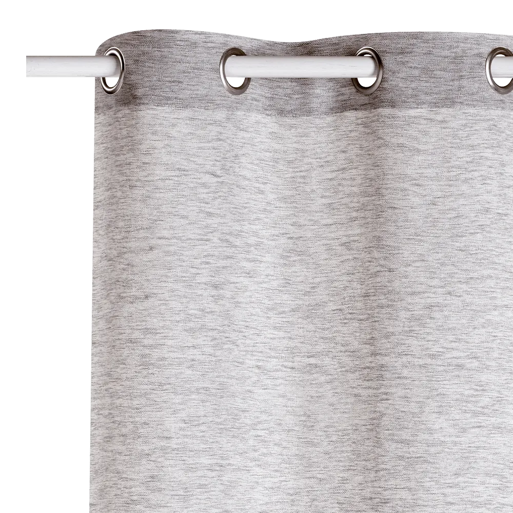 Voilage LYVAN coloris gris 140 x 240 cm - 4MURS