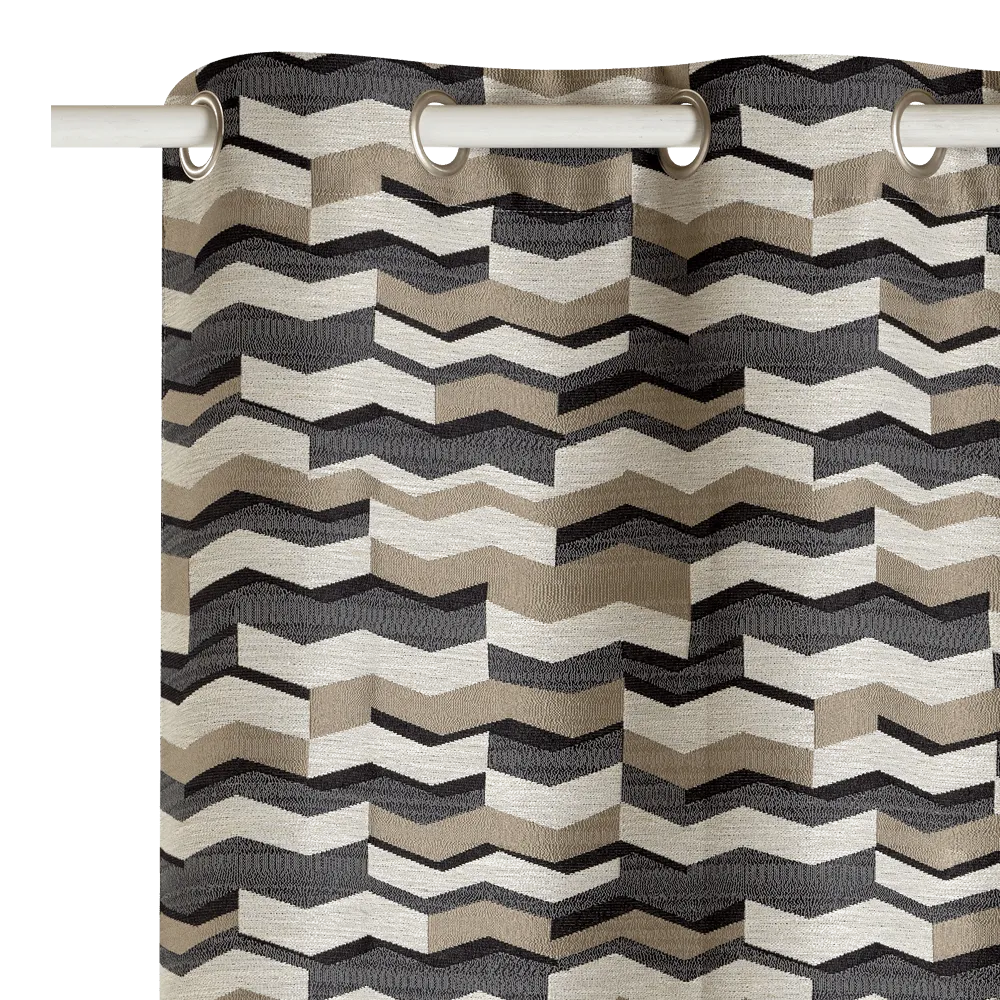 Rideau AKITA coloris noir 140 x 260 cm - 4MURS