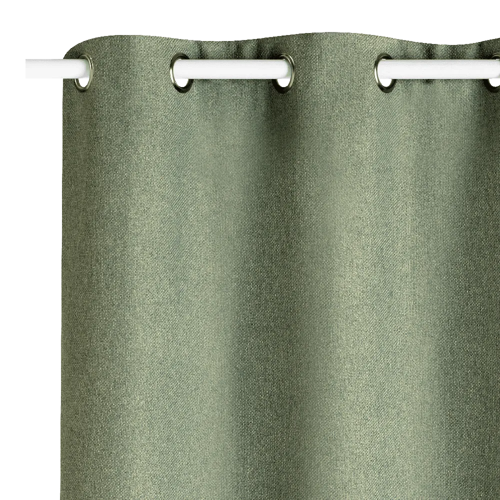 4MURS Rideau thermique ANDREA vert de gris 140 x 260 cm - 4MURS