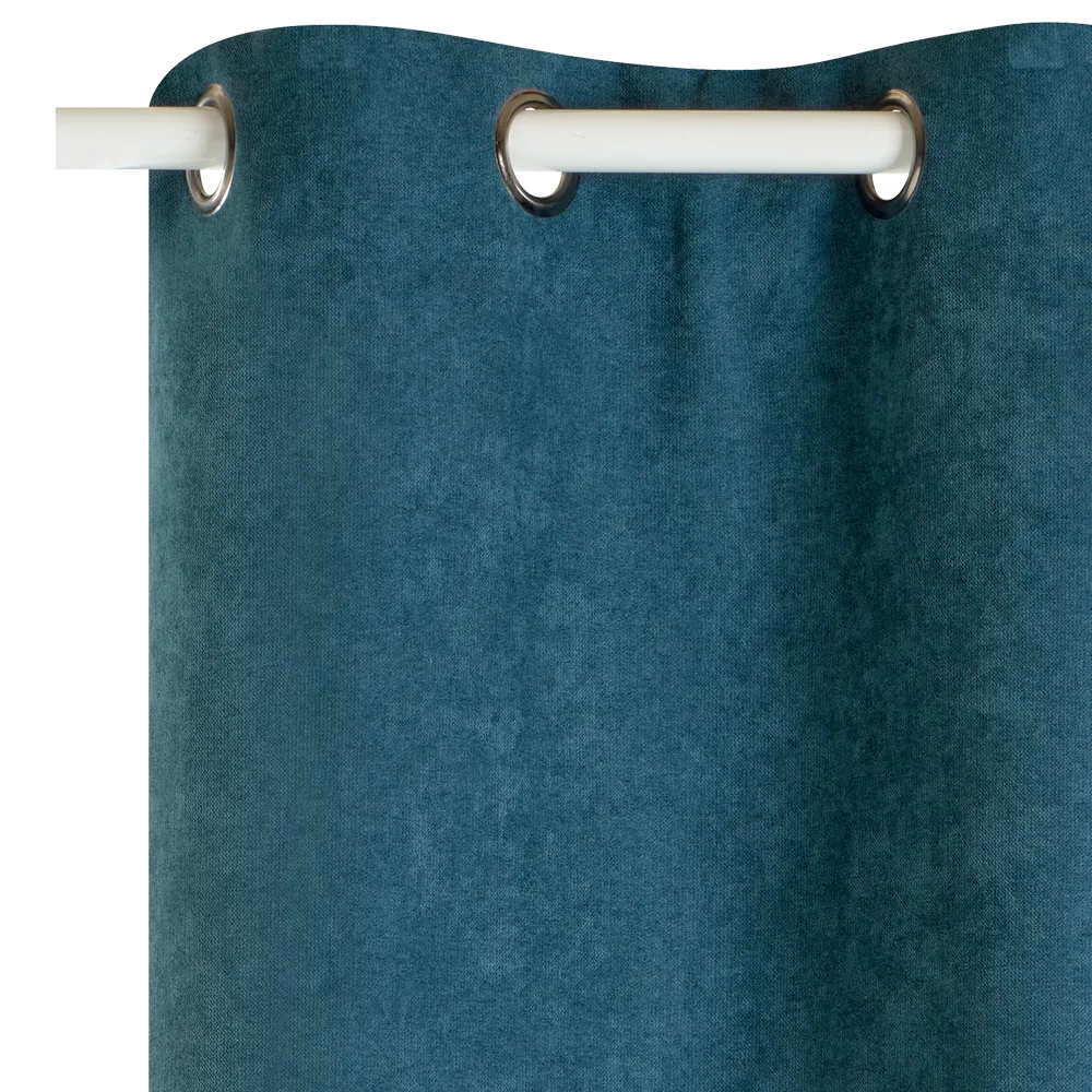 4MURS Rideau thermique KINLEY coloris bleu paon 140 x 260 cm - 4MURS