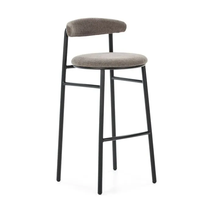 Alto, tabouret bar, métal noir