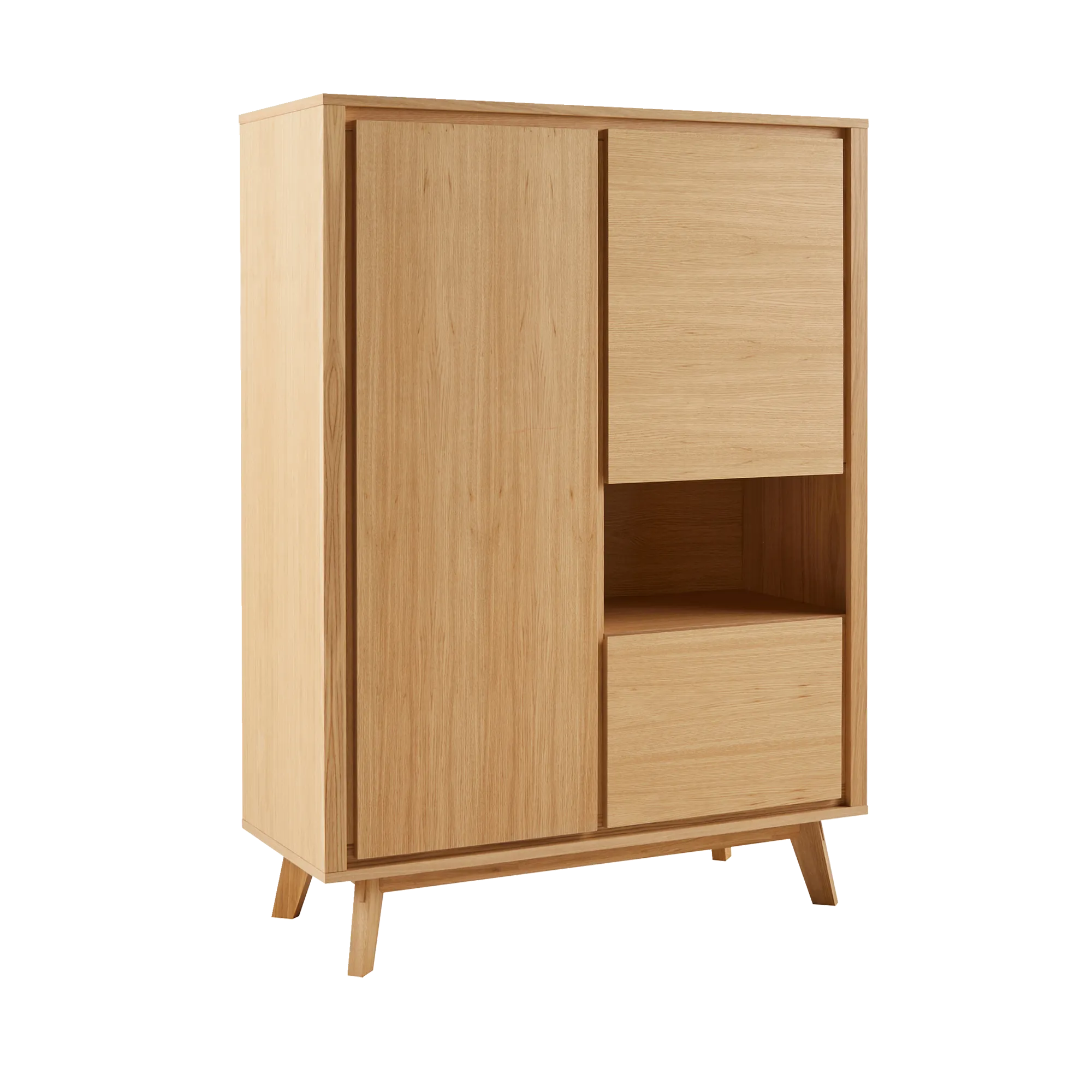 4MURS Buffet FIGARI coloris chêne clair - 4MURS