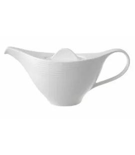 Théière ovale ivoire porcelaine 40 cl Sedona Villeroy & Boch