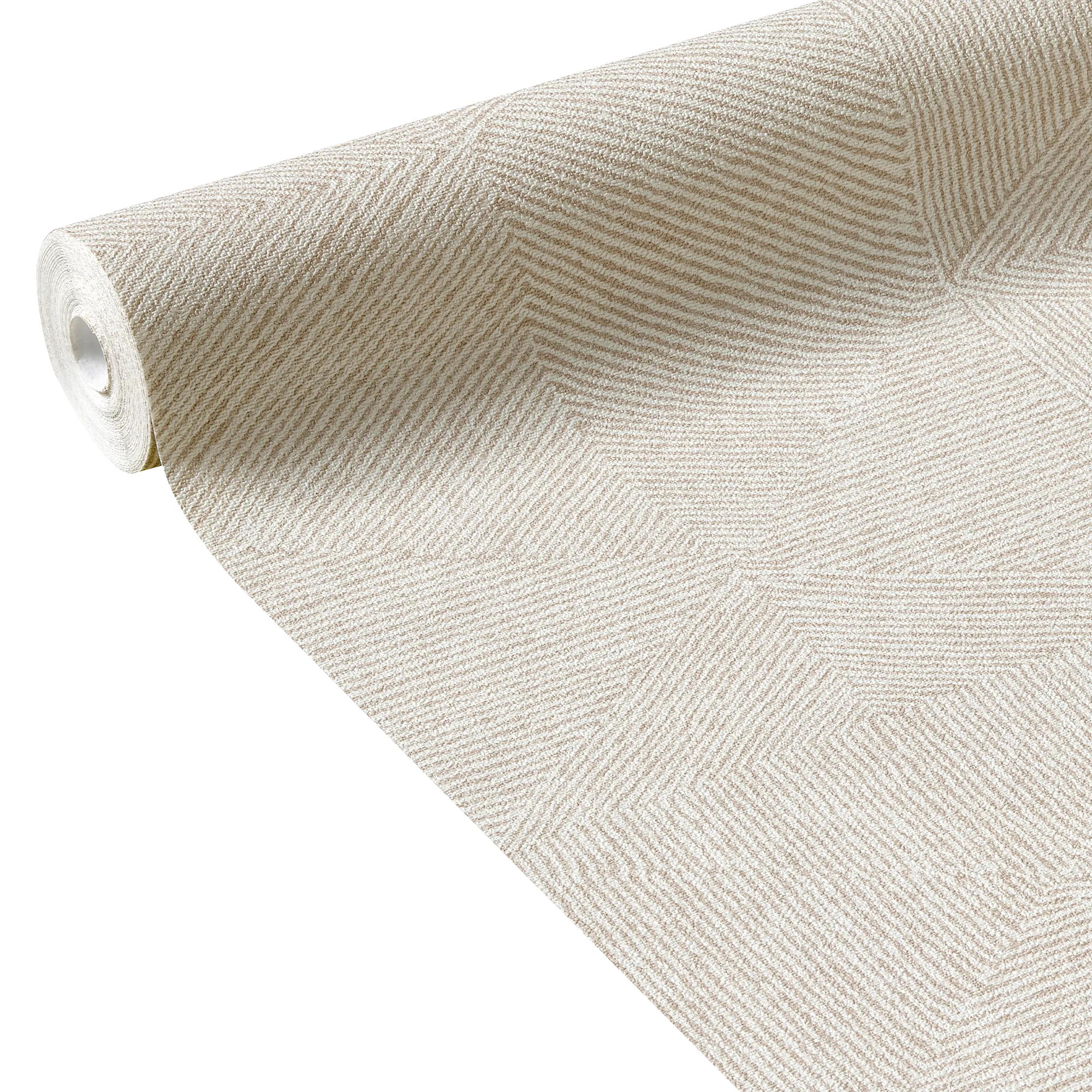 Papier peint intissé BOUBACAR coloris beige - 4MURS