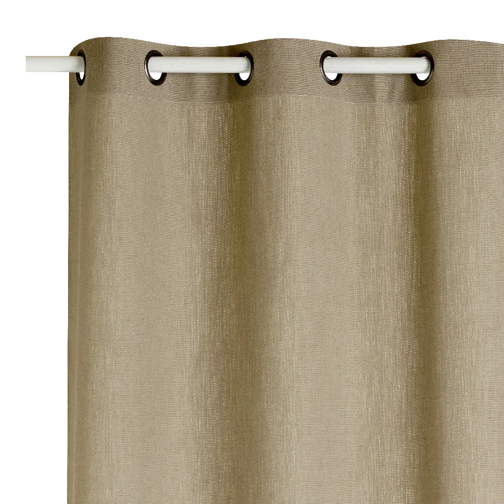 Rideau Lin CYCAS coloris sisal 140 x 260 cm - 4MURS