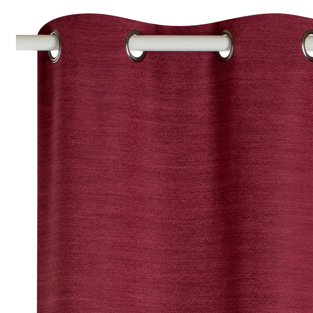 Rideau NOUK coloris marsala 140 x 260 cm - 4MURS