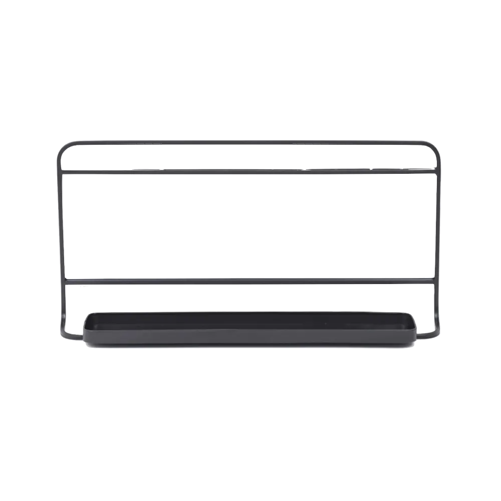 Etagère métallique CORDUROY coloris noir - 4MURS