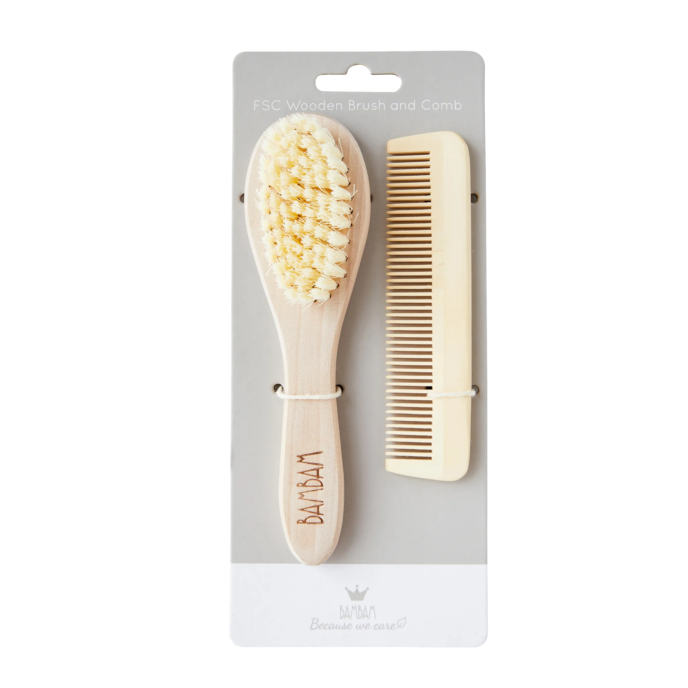 BAMBAM Coffret cosmétique PEIGNE ET BROSSE coloris beige - 4MURS