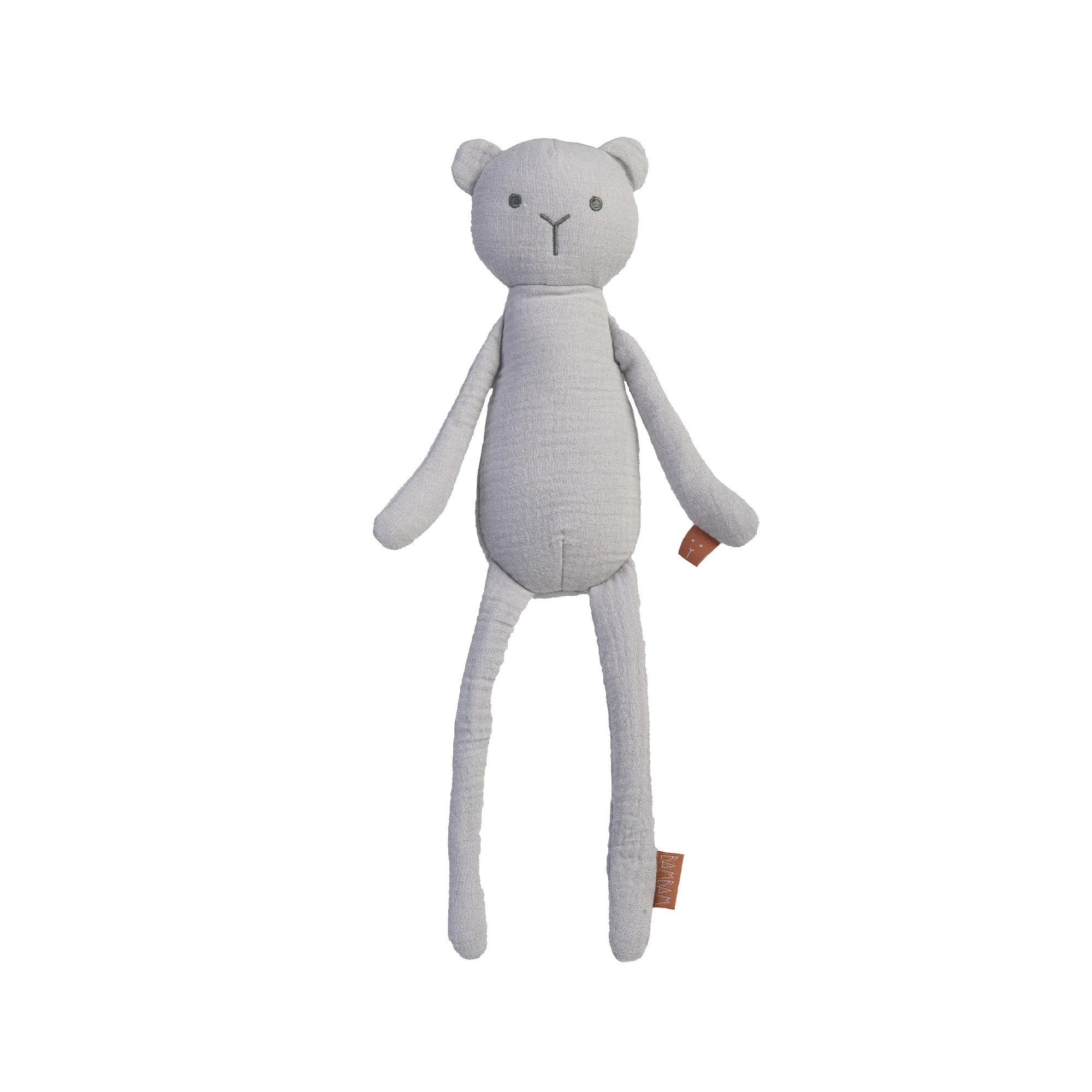 BAMBAM Peluche OURS gris - 4MURS