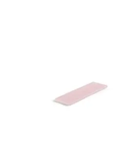 Barrette de dégustation rectangulaire rose résine Nacryl® 30 cm Mealplak