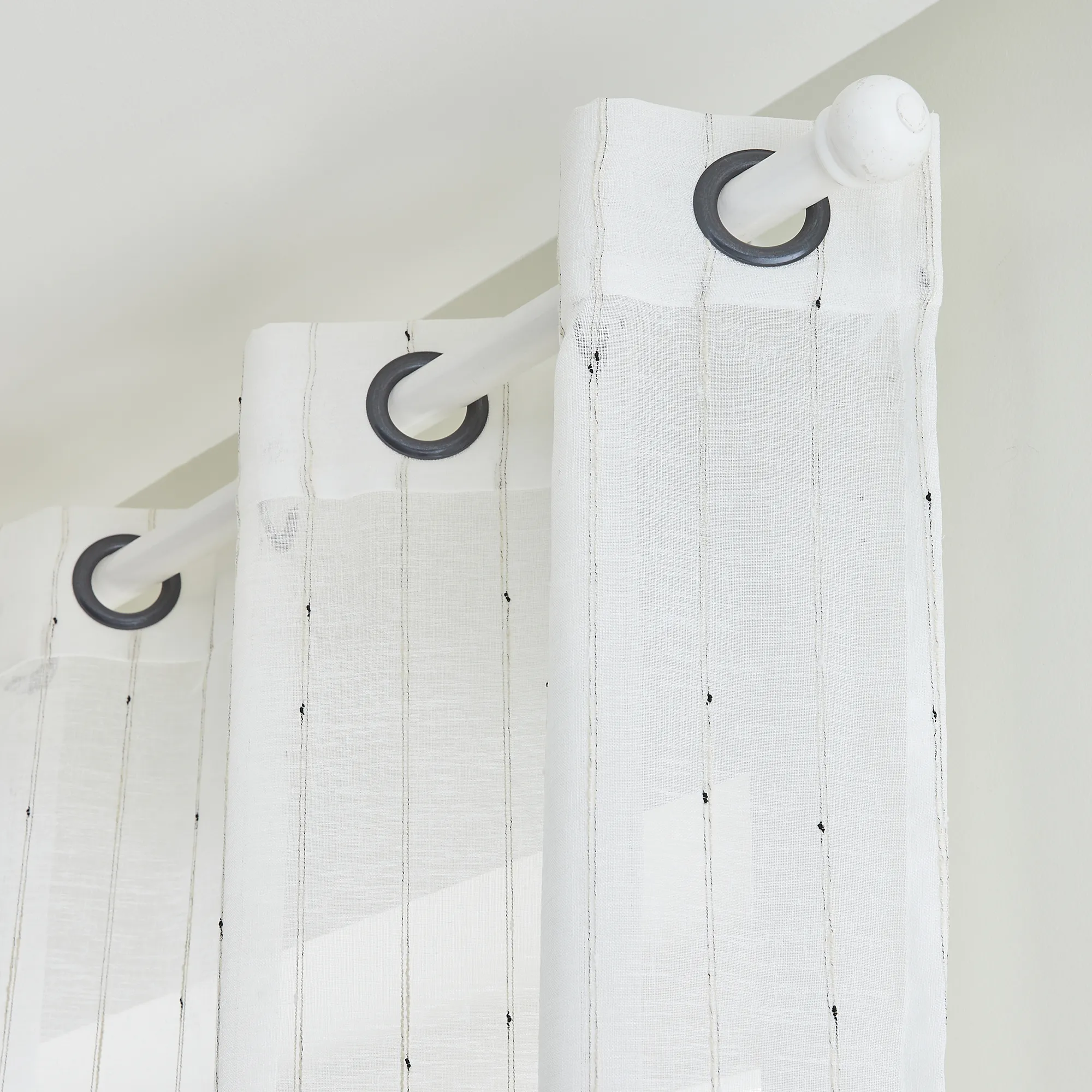 Voilage OTRANTE coloris écru 140 x 240 cm - 4MURS