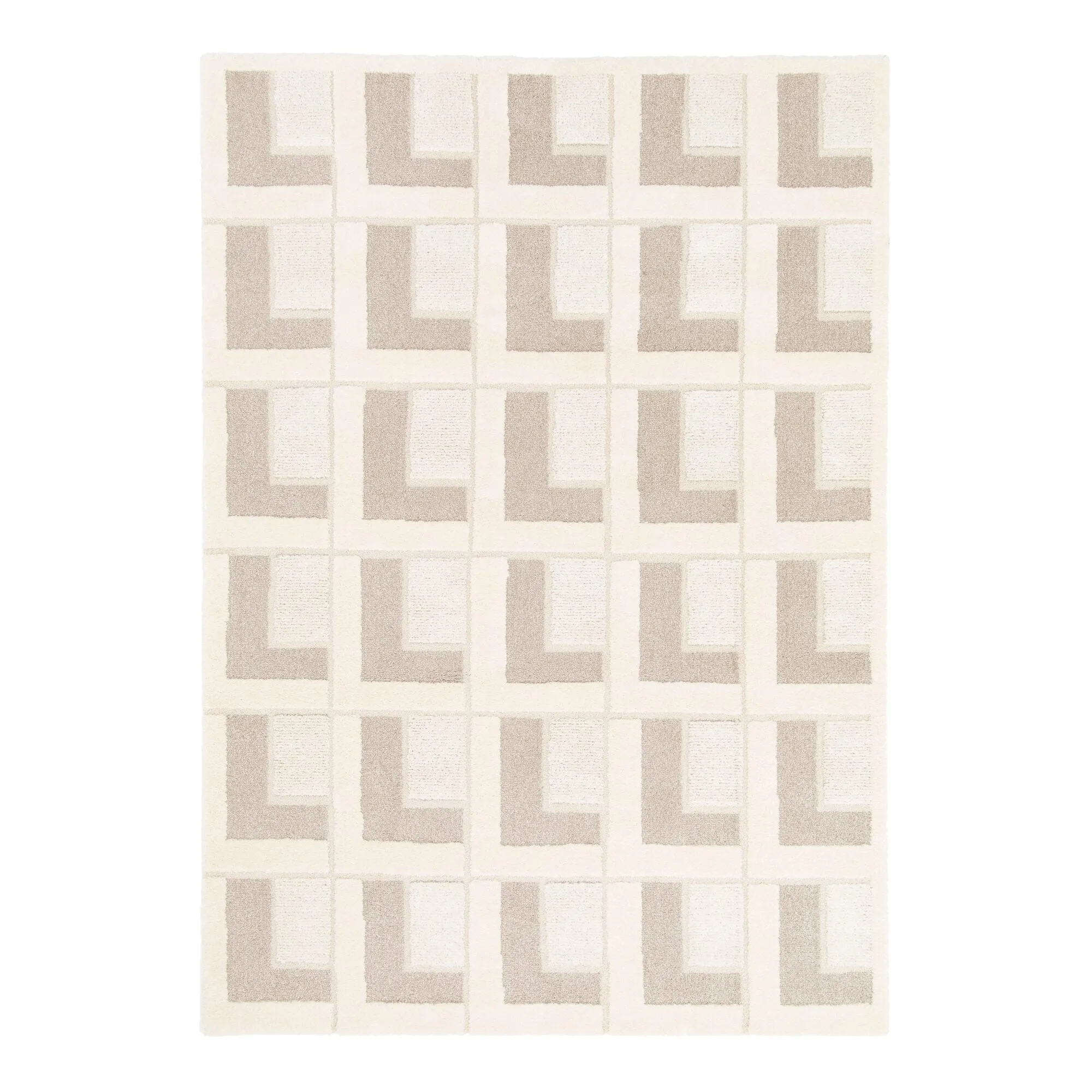 Tapis KLEIA coloris beige 160 x 230 cm - 4MURS
