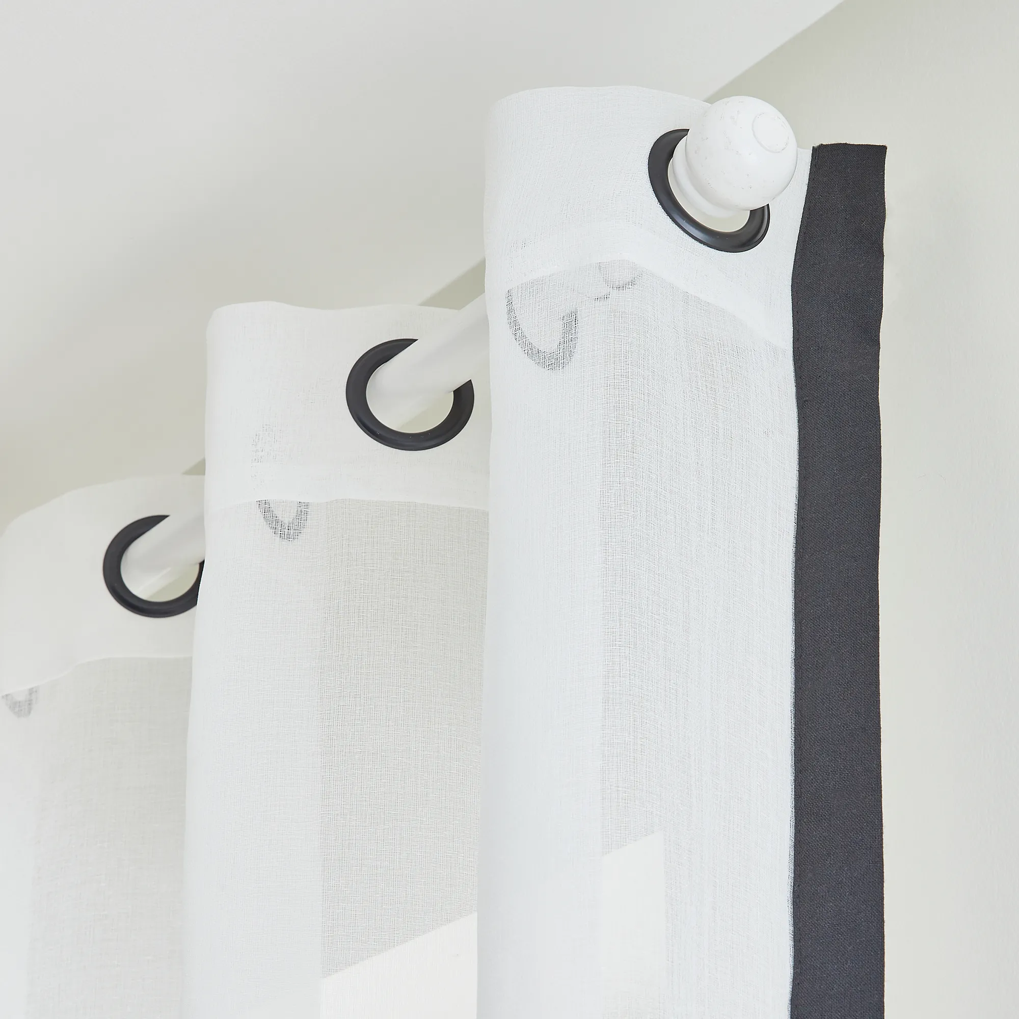 Voilage MULAN coloris ivoire 140 x 240 cm - 4MURS