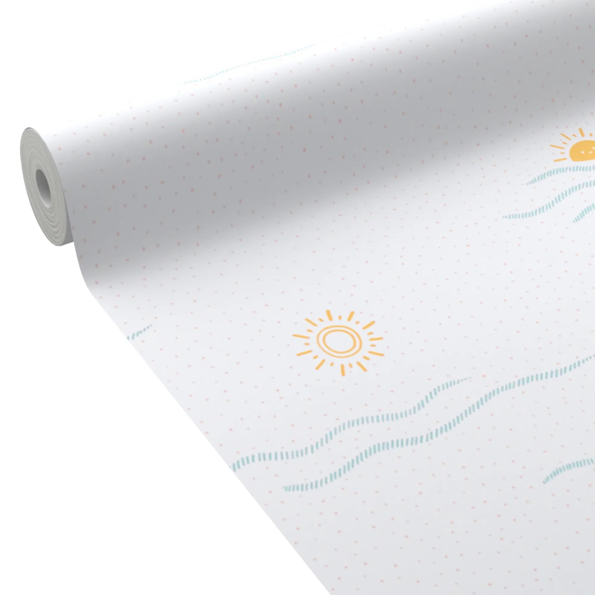 4MURS Papier peint intissé SOLEA coloris blanc - 4MURS