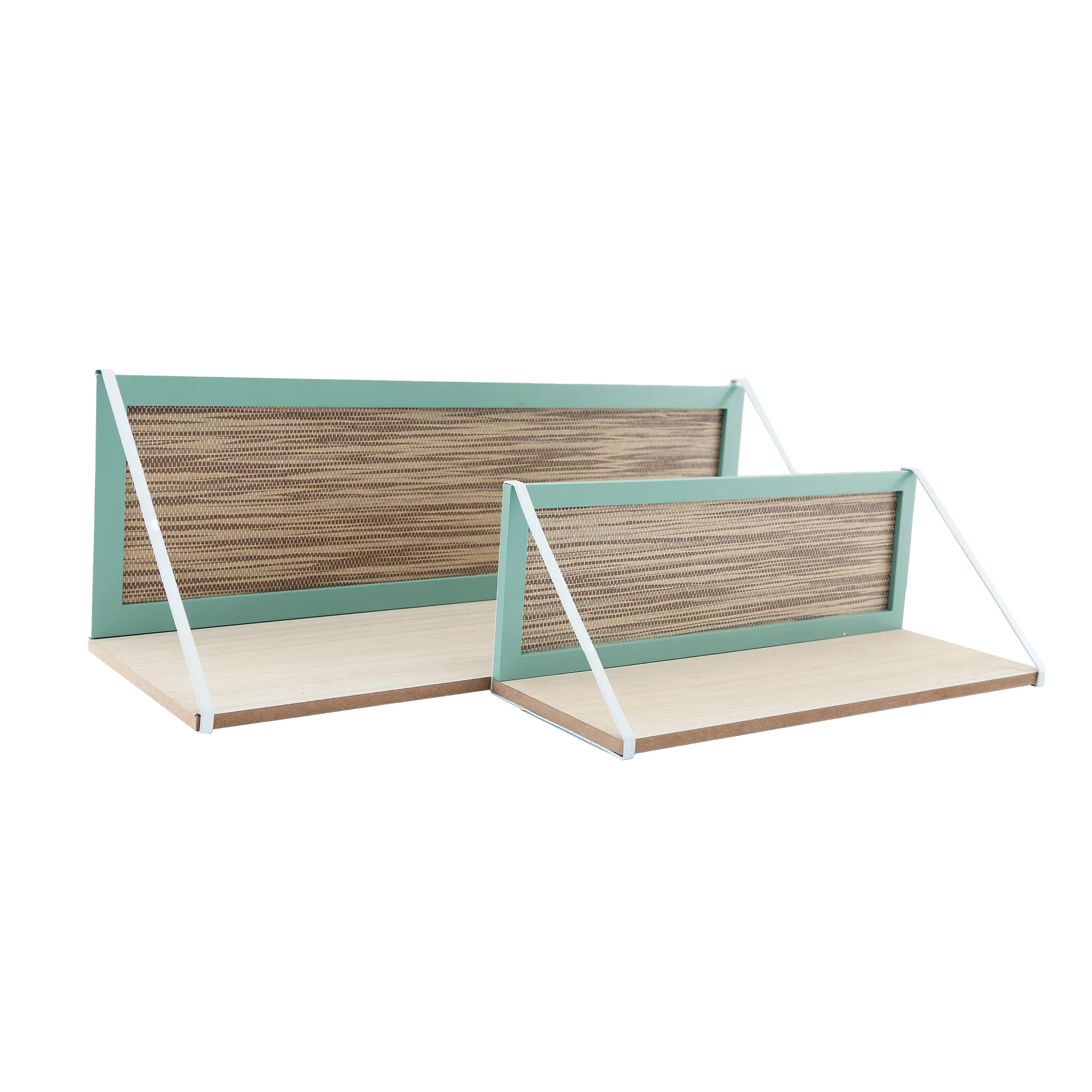 Etagère en bois NOMA coloris vert d'eau - 4MURS