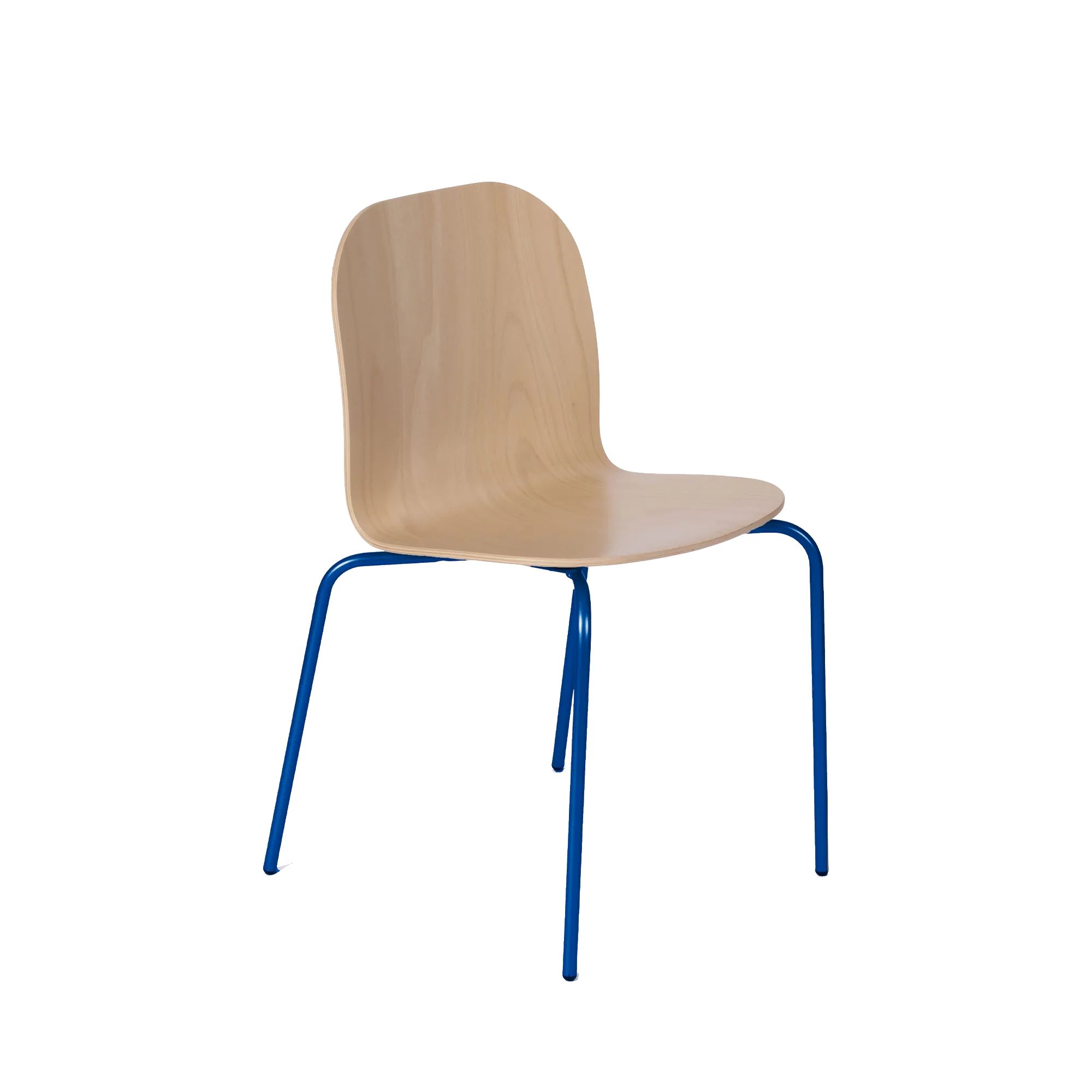 Chaise MARCEL coloris bleu électrique - 4MURS