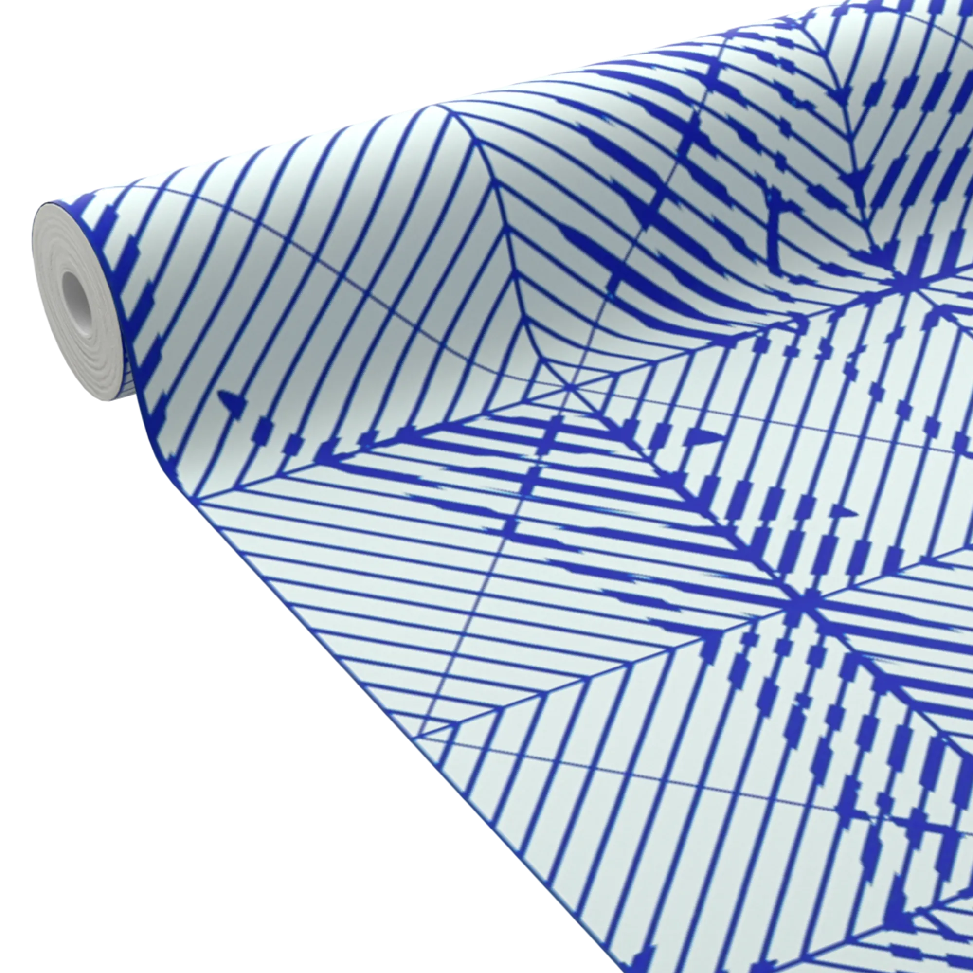 4MURS Papier peint intissé LOGAN coloris bleu électrique - 4MURS