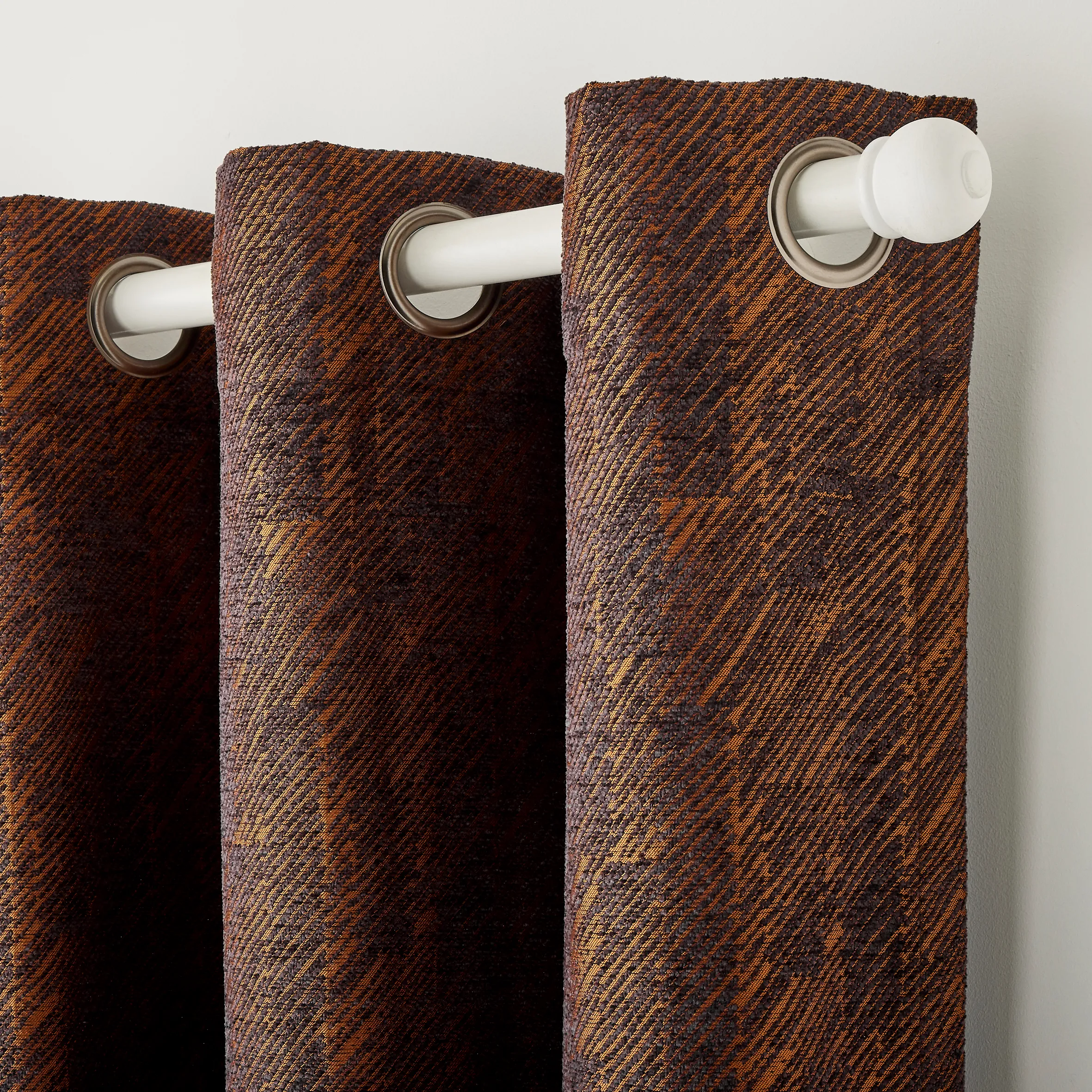 Rideau DENTON coloris cognac 140 x 260 cm - 4MURS