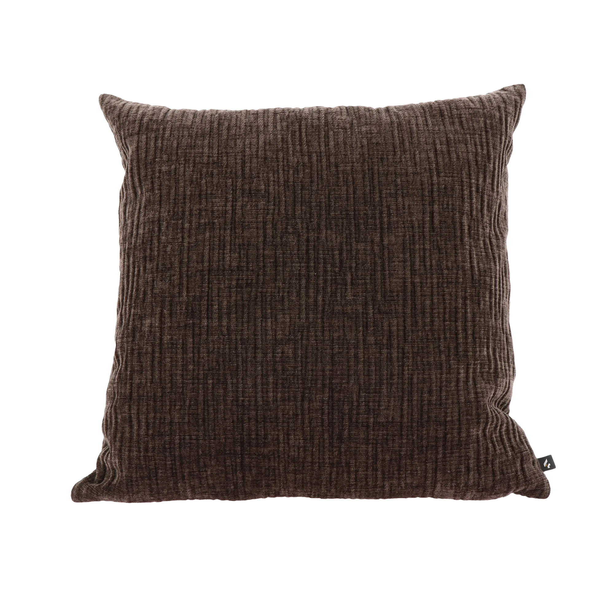 4MURS Coussin MEANDOR coloris Brun chocolat 44 x 44 cm - 4MURS