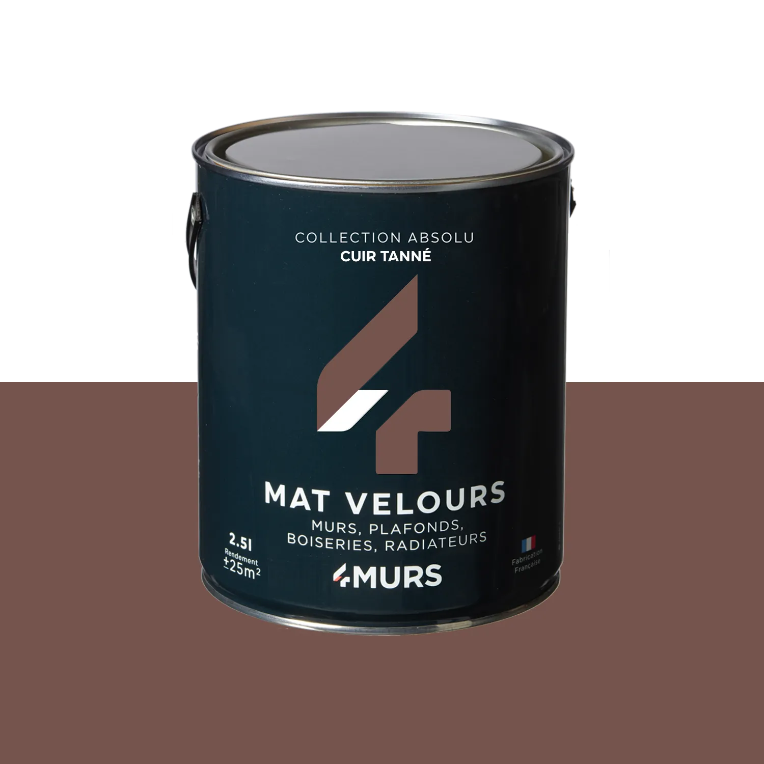 Absolu Peinture Peinture cuir tanné Mat 2,5 L - 4MURS