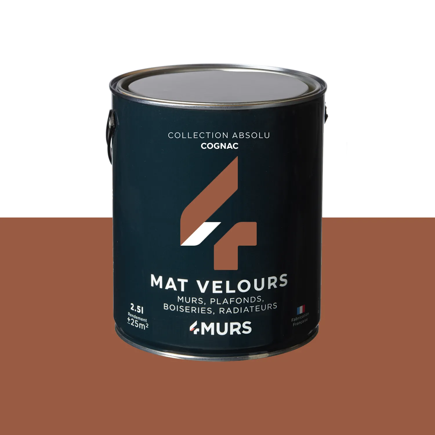 Absolu Peinture Peinture cognac Mat 2,5 L - 4MURS