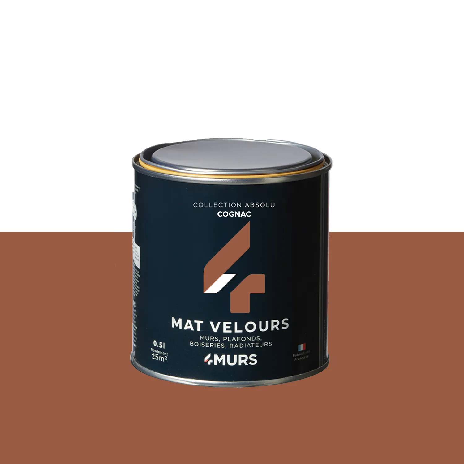 Absolu Peinture Peinture cognac Mat 0,5 L - 4MURS