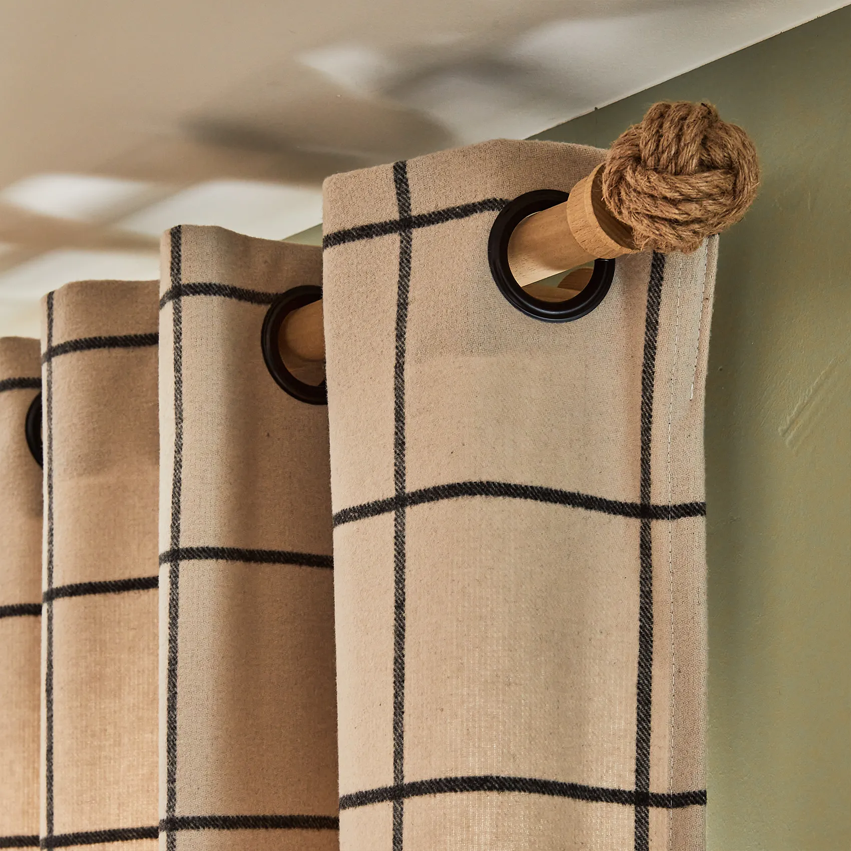 4MURS Rideau SOLANE coloris naturel 140 x 260 cm - 4MURS