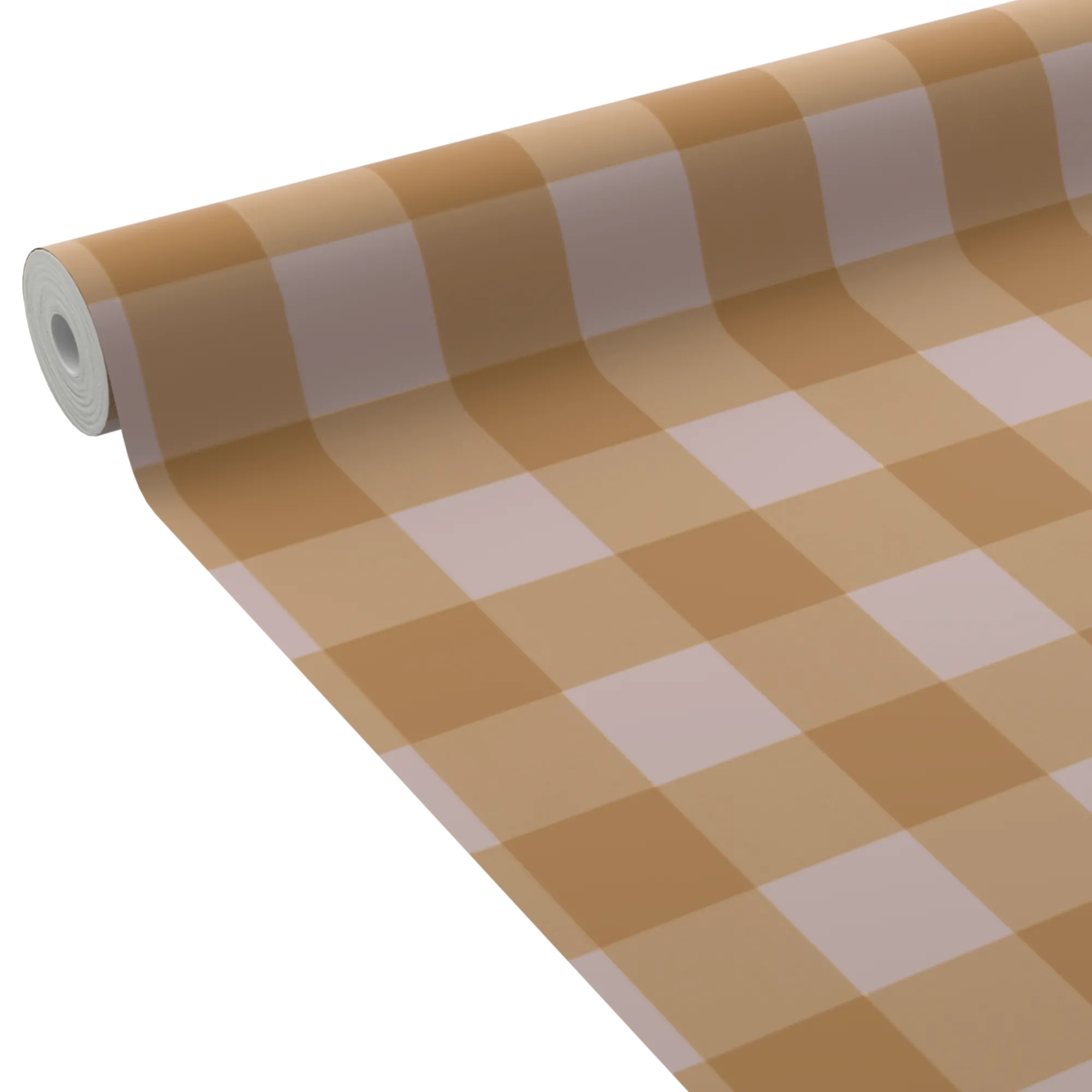 4MURS Papier peint intissé FLAVIE ocre orangé et rose - 4MURS