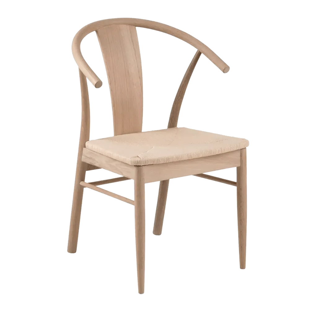 Fauteuil CASSANDRE coloris naturel - 4MURS