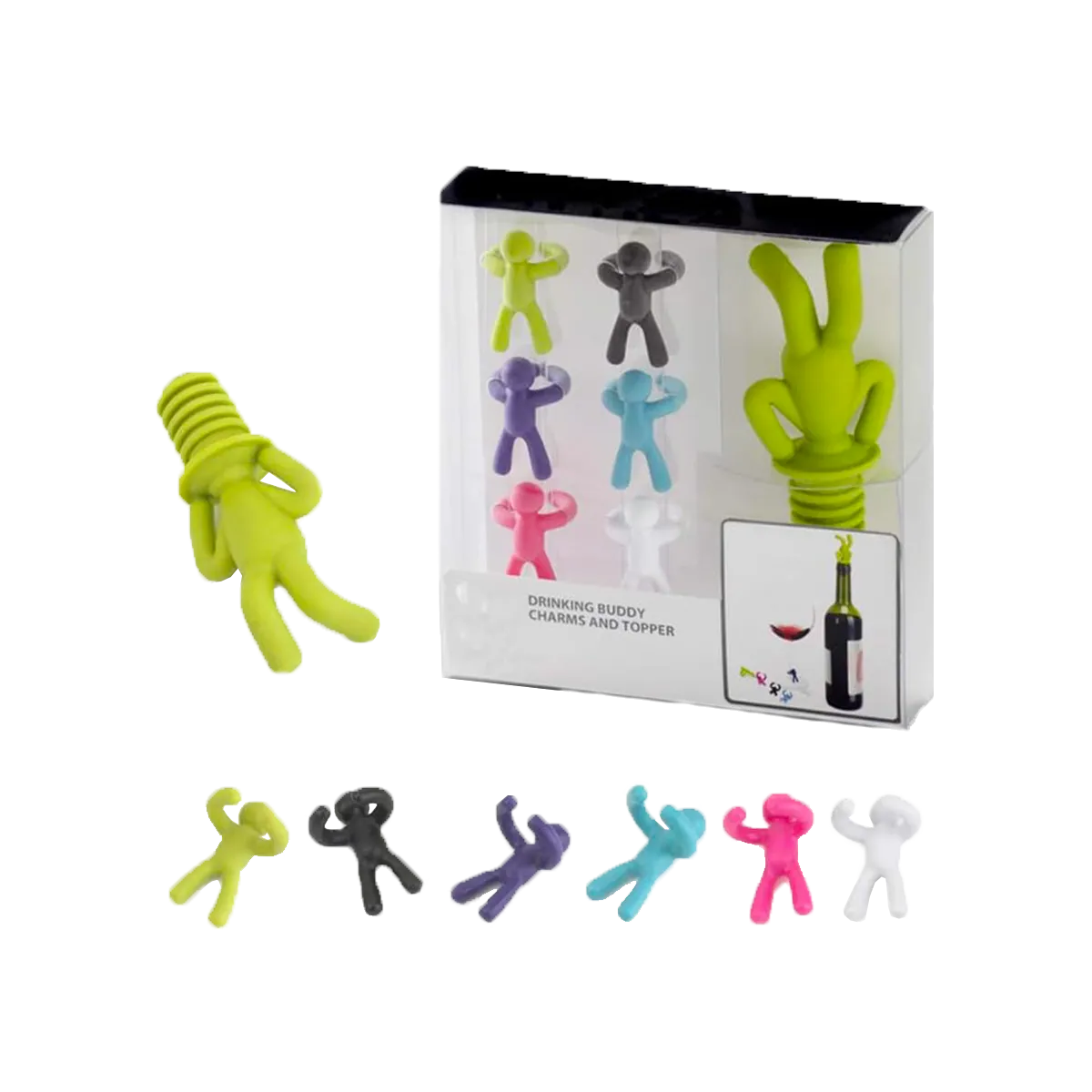 Umbra Bouchon de bouteille BUDDY coloris multicolore - 4MURS