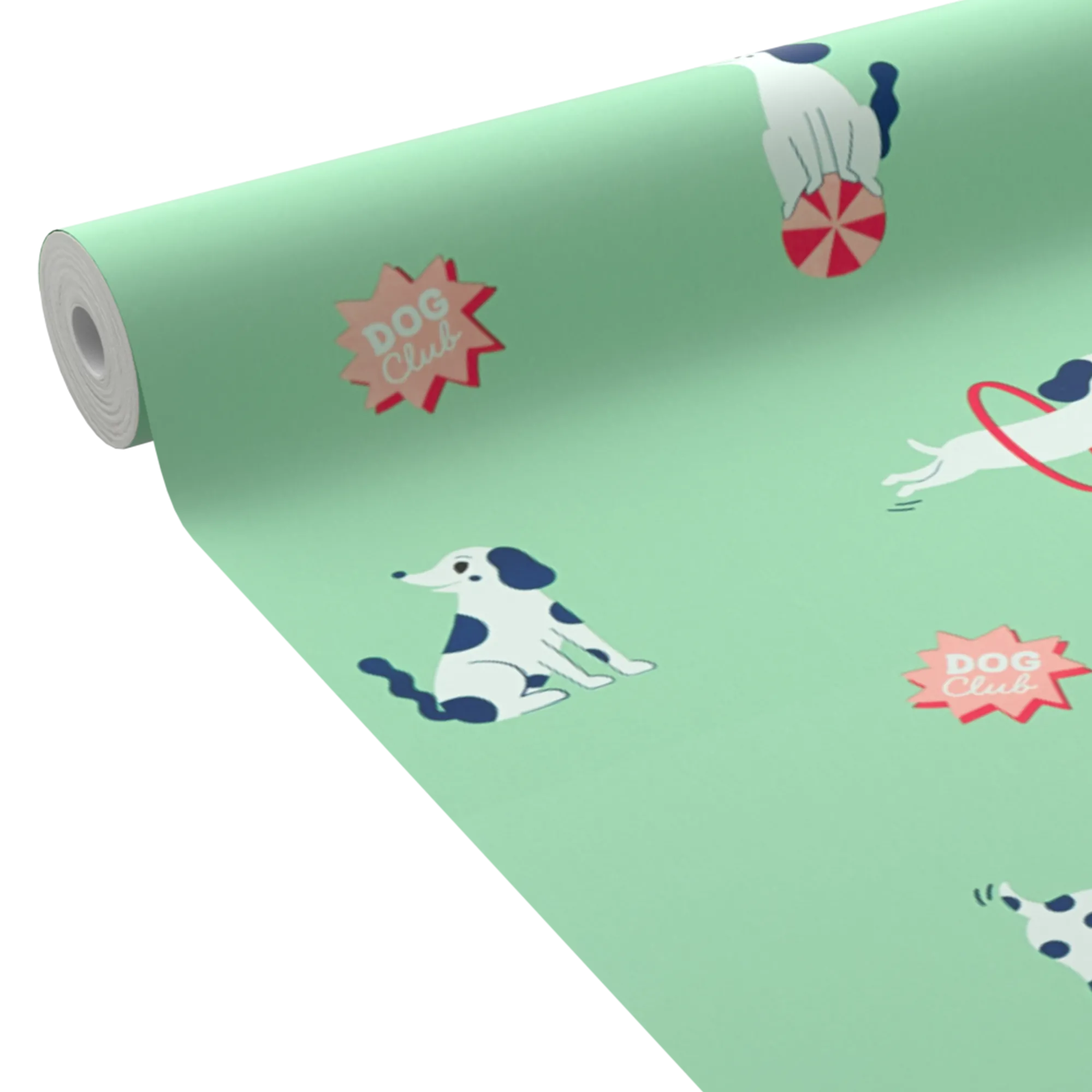 4MURS Papier peint intissé CASPER coloris vert d'eau - 4MURS