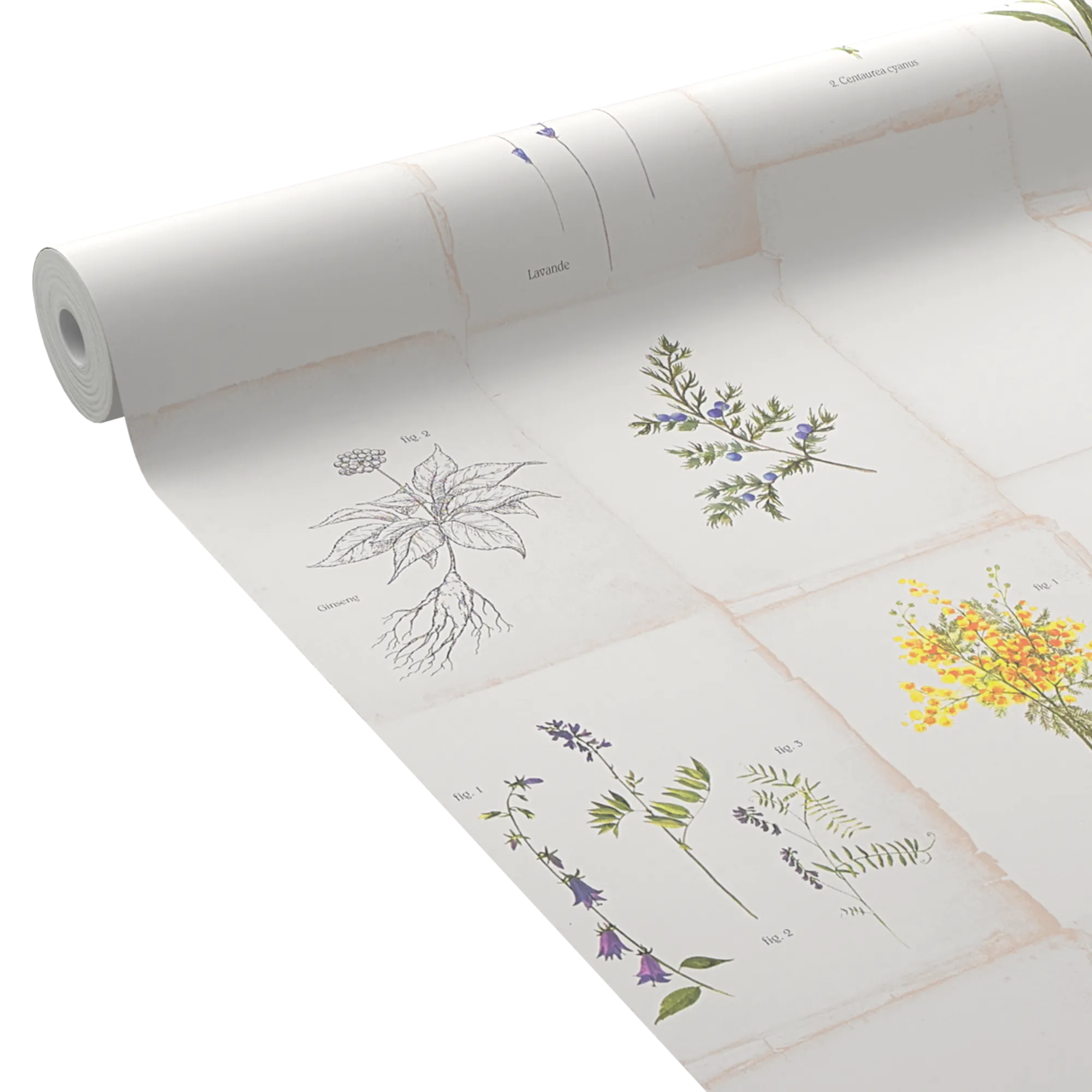 4MURS Papier peint intissé GARANCIA coloris multicolore - 4MURS